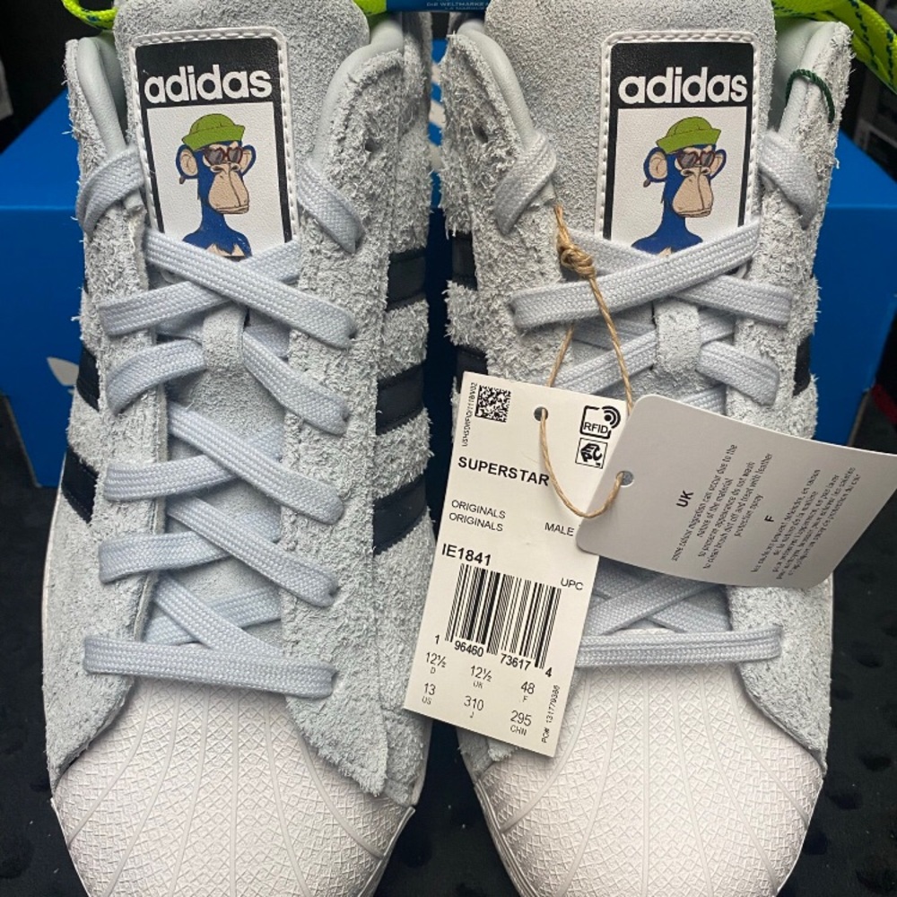 Adidas Superstar “Into the Metaverse” Indigo Herz Edition IE1842 13M DS - Picture 6 of 15